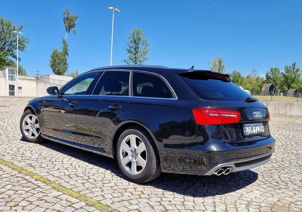 Audi A6 cena 62000 przebieg: 191000, rok produkcji 2013 z Wałbrzych małe 191